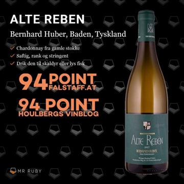 2020 Chardonnay Malterdinger Alte Reben, Bernhard Huber, Baden, Tyskland